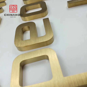 De corte por láser de corte de acero inoxidable sólido latón metal oro rosa <span class=keywords><strong>letras</strong></span> - Product Image 5