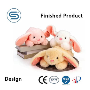 Peluche di Coniglio Soffice Personalizzato all'Ingrosso, Giocattoli di Alta Qualità per Compagni di Sonno, Piccoli Peluche per Regali ai Bambini - Product Image 1