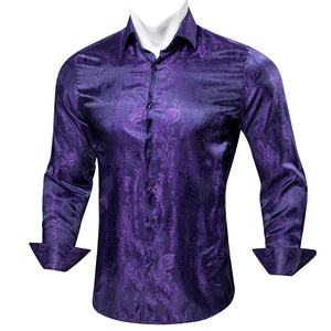 <span class=keywords><strong>Camicie</strong></span> da uomo di alta qualità <span class=keywords><strong>camicie</strong></span> da festa per le vacanze camicia regolare con stampa neve a maniche lunghe hawaiane - Product Image 4
