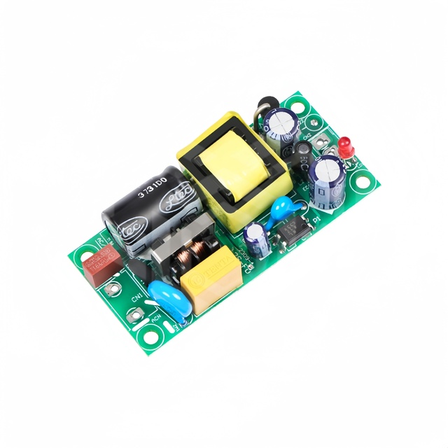 100~264V to 12V 1A Switching Power Supply Module, Precision Built-in Bare Board Industrial Power Supply with Low Ripple.