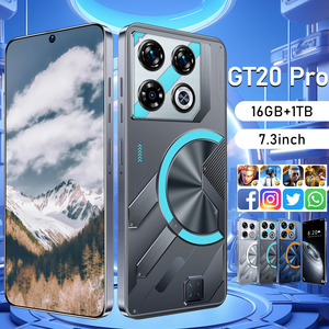 GT20 Pro 7,3 pulgadas HD <span class=keywords><strong>LED</strong></span> pantalla Android 13 Global 5G Smartphone 16GB + 1TB MEMORIA 256/512GB ROM 12GB <span class=keywords><strong>RAM</strong></span> Francés Gaming Mobile - Product Image 4