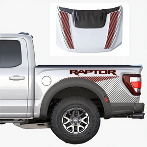 Autocollant en vinyle pour pick-up Raptor F150, film décoratif pour course tout-terrain, accessoires, garantie 1 an, réutilisable - Product Image 3