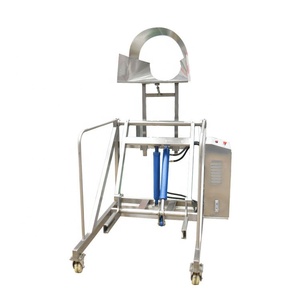 הידראולי משולבת פגוש הידראולי באגי חשמלי lifter/חבית בשר חבית 200 ליטרים בשר פחי עגלות - Product Image 4