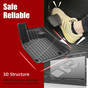 Tapis de coffre arrière antidérapant de haute qualité TPE tapis de coffre 3D pour <span class=keywords><strong>Audi</strong></span> <span class=keywords><strong>Q4</strong></span> <span class=keywords><strong>e</strong></span>-<span class=keywords><strong>tron</strong></span> 2023 - Product Image 3