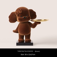 TONFO-Porte-clé d'entrée en résine écologique, mignon ornement décoratif Wangzhai pour la pendaison de crémaillère, nouveau cadeau de maison