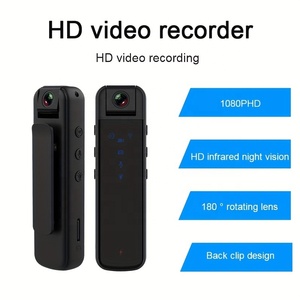 Kamera tubuh Mini dengan klip belakang, perekam tubuh Mini 1080P Full HD Wifi portabel deteksi gerakan penglihatan malam rekaman Video foto - Product Image 3