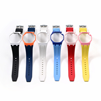 Nuevo Producto Jettda AP&Swatc Royal Pop, Caja de Cerámica, Correa de Reloj de Caucho FKM para Swatchh X AP Royal Pop Multicolor Resistente al Agua