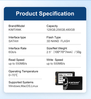 Grosir Ssd 2.5 Sata 3 Hard Disk Solid Internal Ssd 1 tb 128gb 256 Gb 512 GB 1 Tb 2 Tb Ssd 512 Gb