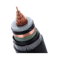 3*185 + 2*95mm2 Yjv construcción Industrial XLPE aislado PVC revestido cobre resistente al fuego Cable de alimentación eléctrica aluminio
