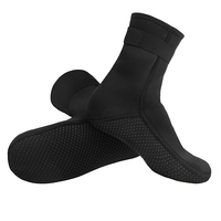 DIVESTAR Logo Kustom 3mm 5mm Neoprene Termal Tahan Air Anti Selip Lembut Kaus Kaki Renang Freediving Surfing Diving