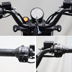 Moto électrique de course au design tendance avec moteur central intelligent 5000W, vitesse maximale 100km/h - Product Image 5