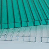 Couverture de serre en polycarbonate alvéolaire ignifuge - Panneau d'isolation thermique