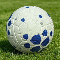 Ballon de football thermocollé Huandong 058-TG Taille 5 - Résistant à l'usure, utilisation intérieure/extérieure, qualité match officiel, livraison rapide