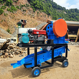 Frantoio per pietre dure con capacità di lavorazione di 15 t/h e vaglio vibrante per la produzione di <span class=keywords><strong>materiali</strong></span> da costruzione di diverse dimensioni - Product Image 6