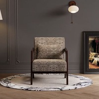 Fauteuil d'appoint Richard pour café, hôtel, chambre d'hôtes, chambre à coucher, balcon – Canapé de loisirs