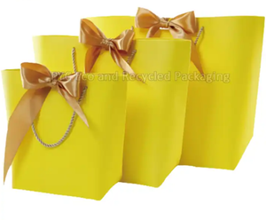 ขายส่งเสื้อผ้าช้อปปิ้งแบบกําหนดเองและถุงของขวัญถุงบรรจุภัณฑ์ผู้หญิงพร้อมริบบิ้น - Product Image 3