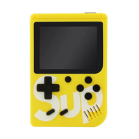 Console de Jeu Portable 400-en-1 Pas Chère, Écran 3.0 Pouces, Style Rétro Classique, Joystick, Idéale pour Cadeau d'Anniversaire Enfant