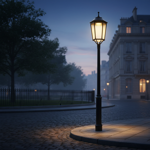 Farol Románico Imperial Clásico Europeo, Iluminación Urbana, Iluminación de Caminos, Iluminación Decorativa, Difusores de Luz para Parques - Product Image 3