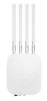 Point d'accès extérieur WiFi 7 PoE triple bande 12 flux 4096QAM 19 Gbit/s, prend en charge 1536 utilisateurs, VLAN, gestion cloud pour environnements à forte densité