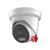 Caméra IP 8MP PoE de sécurité, tourelle extérieure, détection IA, vision nocturne intelligente, WDR 130 dB, H.265+