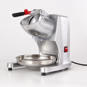 Envío a tiempo Afeitadora de hielo Aleación de aluminio 120 kg/h Trituradora de hielo Máquina Snowcone con 3 cuchillas - Product Image 2