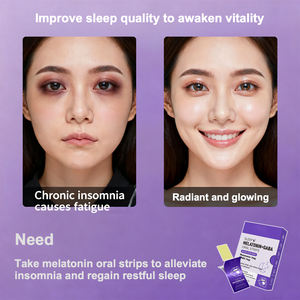 Produit OEM <span class=keywords><strong>Film</strong></span> de dissolution orale de mélatonine <span class=keywords><strong>Film</strong></span> de sommeil et bande de sommeil pour la gestion de l'insomnie Sommeil physiologique en 5 minutes - Product Image 3
