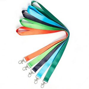 Custom logo Heat Transfer Printing Nylon <b>Polyester</b> <b>Lanyard</b> for Work Permit Brand Mobile Phones - Product Image 3