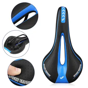 Selle de vélo de montagne ajourée, trou central, selle de course, équipement d'équitation, coussin de vélo de montagne