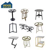 WEKIS Pieds de table en ferronnerie personnalisés Prix usine Pieds de meubles de haute qualité Pieds de table en acier durables Cadre de table de conférence