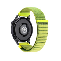 Bracelet en nylon souple ondulé pour montre, 22 mm, réglable, avec boucle, bracelet de sport Correa