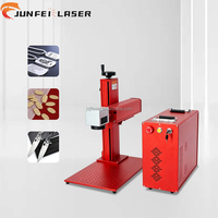 Machine de gravure laser UV JUNFEI 5W-100W, forte protection anti-contrefaçon pour le bois, le caoutchouc, gravure personnalisée