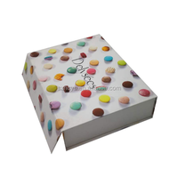 Boîte à base carrée rigide écologique et recyclable avec couvercle, impression quadricolore, marquage à chaud, revêtement UV, prix négociable sur mesure