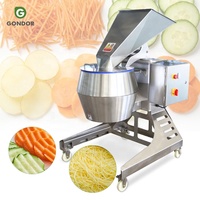 Frietjes-snijder Chips Commerciële Wave-wortelsnijder Zoete aardappelsnijder Papaya-snijmachine Mozzarella-kaas
