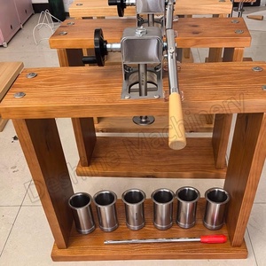 Machine à <span class=keywords><strong>glaces</strong></span> avec 2 moules 1,2 mm 1,5 mm, machine à <span class=keywords><strong>glaces</strong></span> Mont Blanc pour snack-bars et dessertiers, forme spaghetti - Product Image 4