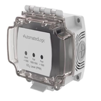 Capteur de CO2 à montage sur conduit PLC automatisé Nsb-dcd05-d-bbwbr-led-a, double canal, alimentation en vrac 8'