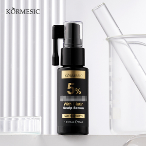 KORMESIC ขายส่ง รับผลิตแบรนด์ส่วนตัว OEM เซรั่มบำรุงหนังศีรษะ 30 มล. ออร์แกนิค ซ่อมแซมเส้นผมที่เสียหาย ป้องกันผมร่วง กระตุ้นการเจริญเติบโตของเส้นผม - Product Image 5