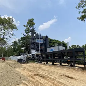 Road Construction Equipment 100ton Heavy Asphalt Mix Plant In Sri Lanka Indonesia