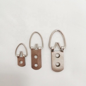 Yiwu Metall D Ring Hardware Bilderrahmen Kleiderbügel Haken Foto rahmen Hängende Haken aus legiertem Stahl - Product Image 2