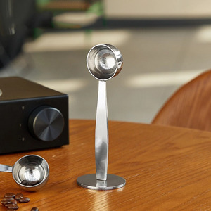 2-1 माप कॉफी बीन चम्मच स्टेनलेस स्टील कॉफी के साथ स्कूप और 15 मिलीलीटर टैम्पिंग कॉफी बीन - Product Image 3