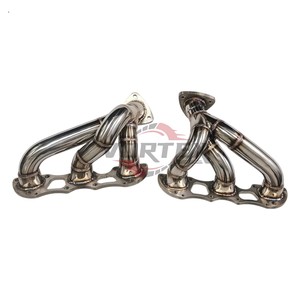 Vortex SS304 Performance Exhaust Headers fits Porsche 911 991.2 Turbo S 3.8T Racing Manifolds Catback Muffler System <b>Kit</b> - Product Image 1