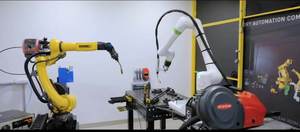 Robot de soudage Fanuc 100iD à 6 axes, moteur PLC 500A, IP67, charge utile de 6 kg/12 kg/20 kg, garantie d'un an - Product Image 6