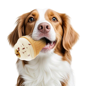 Il giocattolo per cani gelato a drenaggio lento pieno di cibo umido il nuovo Bestseller dell'azienda produttrice di forniture per animali domestici - Product Image 3