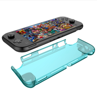 Casing Pelindung Kristal Terintegrasi Terlaris untuk Nintendo Switch Lite Mini, Kotak Pelindung Transparan, Penutup Pelindung