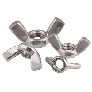 Din314 Wing Nuts nhà máy giá thép không gỉ 304 chất lượng cao A2-70 M3 M4 M5 M6 <span class=keywords><strong>M8</strong></span> M10 M12 Metric đồng bằng Nhà sản xuất - Product Image 3