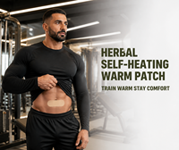 Patch Adhésif Chauffant pour la Prostate et le Ventre, Nouvelle Arrivée, Facile à Utiliser, Jetable, Mélange d'Herbes Naturelles, Soin Chauffant du Nombril, Service OEM ODM