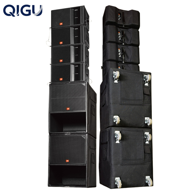 Professional Line Array Speaker System aM102 Dual 1.7 inch Tweeter + aM18 18 inch Subwoofer 98dB Sensitivity for Live Show