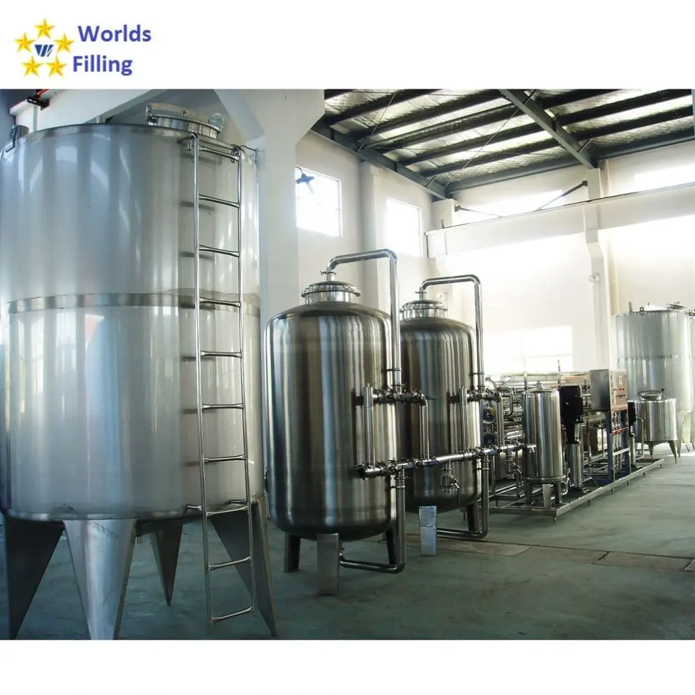 Beverage Making Pretreatment RO Water Purifying System Plant / Drinking Water Treatment Machine With Price