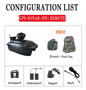 Mới Nâng Cấp 116 Điểm Gps Sonar RC Câu Cá Bait Thuyền Cho Lướt Sóng Và Cá Chép Cá Mới Với Điều Khiển Từ Xa OEM ODM Dịch Vụ - Product Image 5