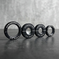 HC Optics Demi-plaque ondulée 1/2 en quartz cristallin à ordre zéro cémenté, retardateur optique avec revêtement antireflet, taille OEM pour système laser industriel