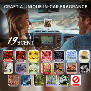 벌크 차량용 방향제: 맞춤 로고 행잉 페이퍼 방향제 - Product Image 6